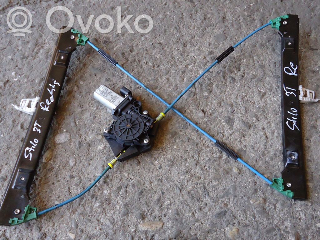 Fiat Stilo Mechanizm podnoszenia szyby przedniej bez silnika 
