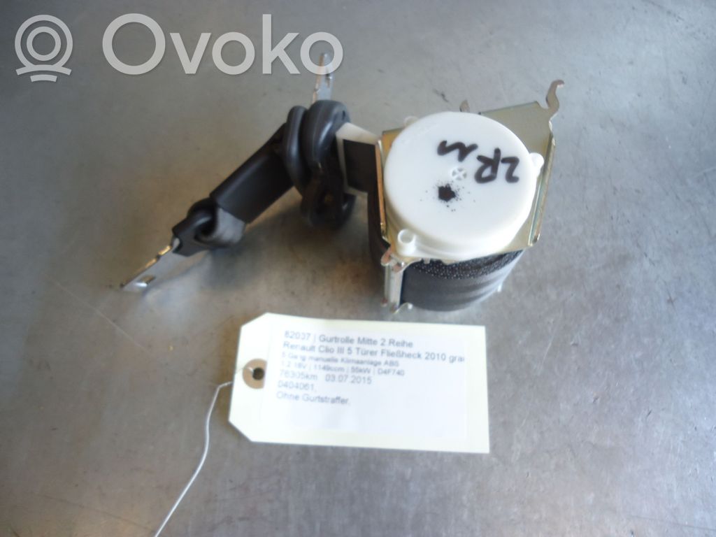 Renault Clio III Centură spate 