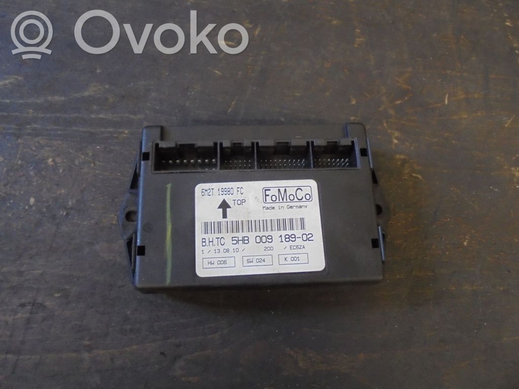 Other control units/modules   6M2T19980FC,6M2T19980FC,5HB00918902,5HB00918902,6M2T19980FC