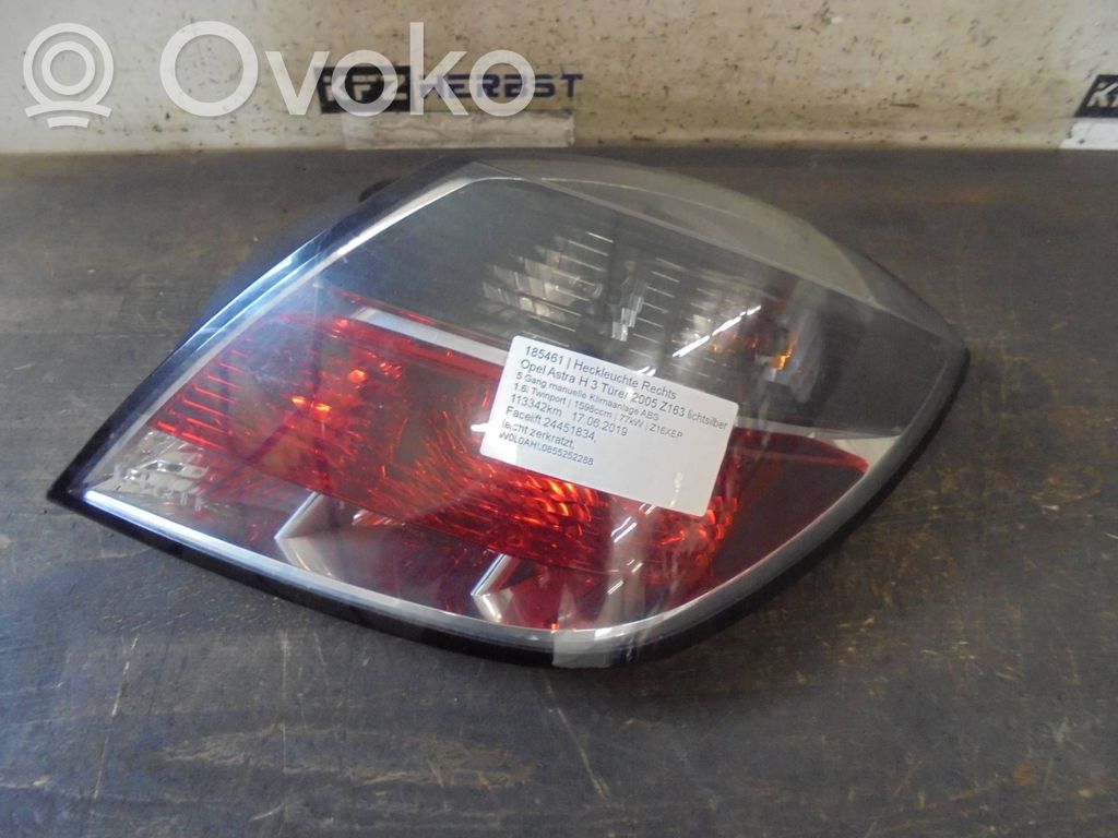 Opel Astra H Lampa tylna