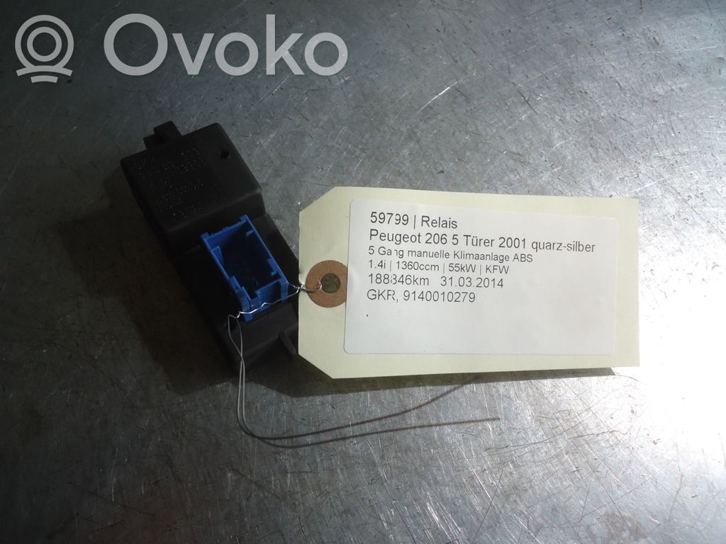 Peugeot 206 Other relay 
