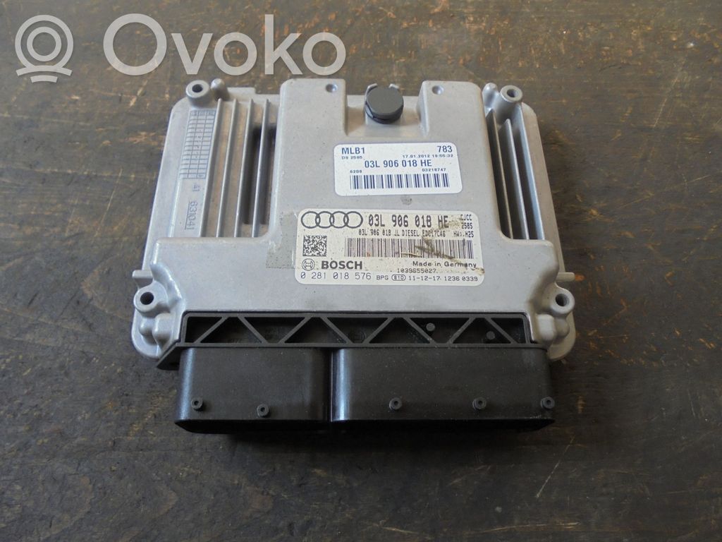 Audi A4 S4 B8 8K Engine control unit/module 