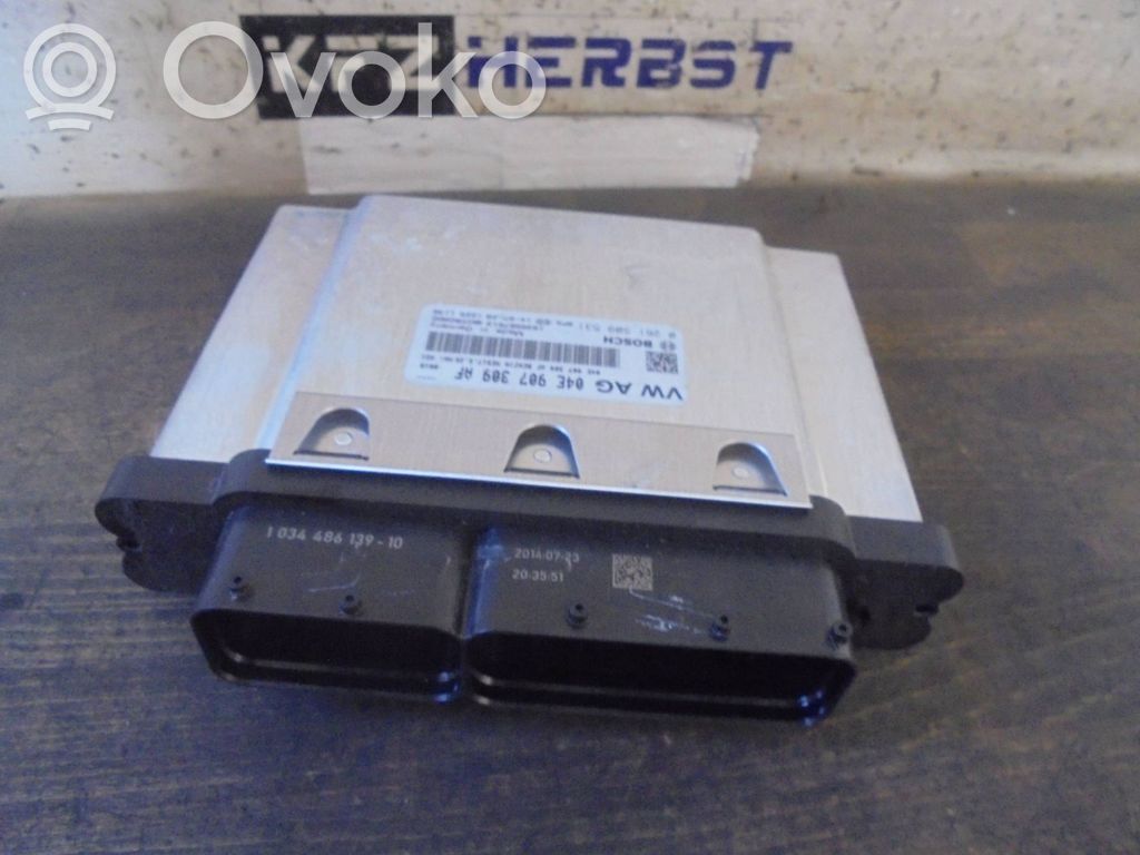 Engine control unit/module   04E907309AF,04E907309AF,0261S09531,0261S09531,04E906027CH,04E907309AF,5G0