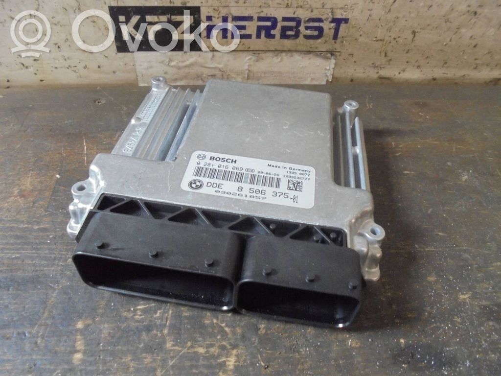 Moottorin ohjainlaite/moduuli   8506375,8506375,0281016069,0281016069,8506375