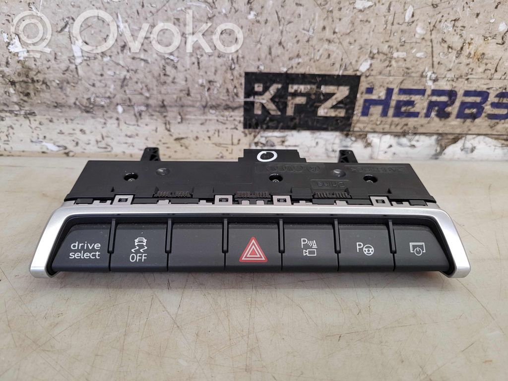 Audi E-tron GT Botón interruptor de luz de peligro 