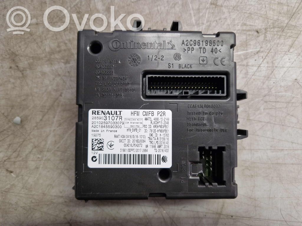Autres unités de commande / modules   285903107R,285903107R,285903107R
