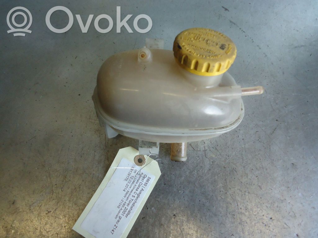 Opel Corsa C Zbiornik wyrównawczy chłodziwa