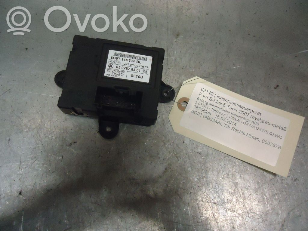 Other control units/modules   6G9T14B534BL,0507878301,6G9T14B534BL