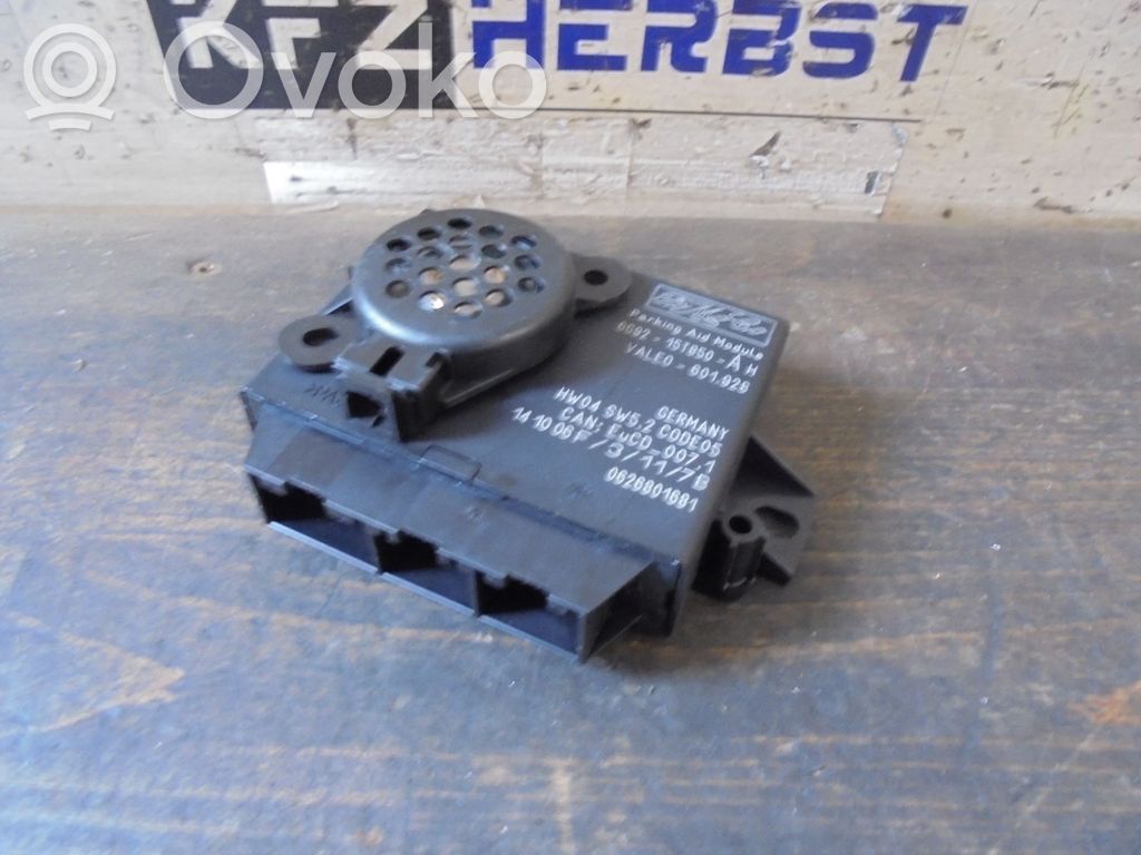 Other control units/modules   6G9215T850AH