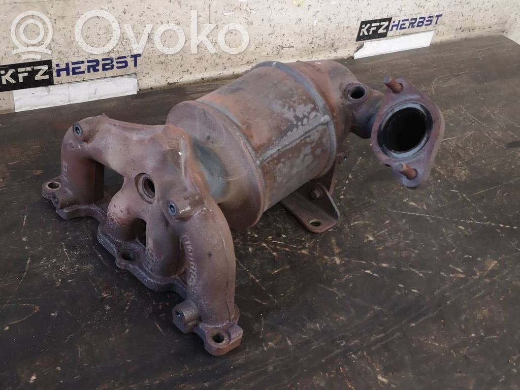 Ford Fiesta Catalyst/FAP/DPF particulate filter 
