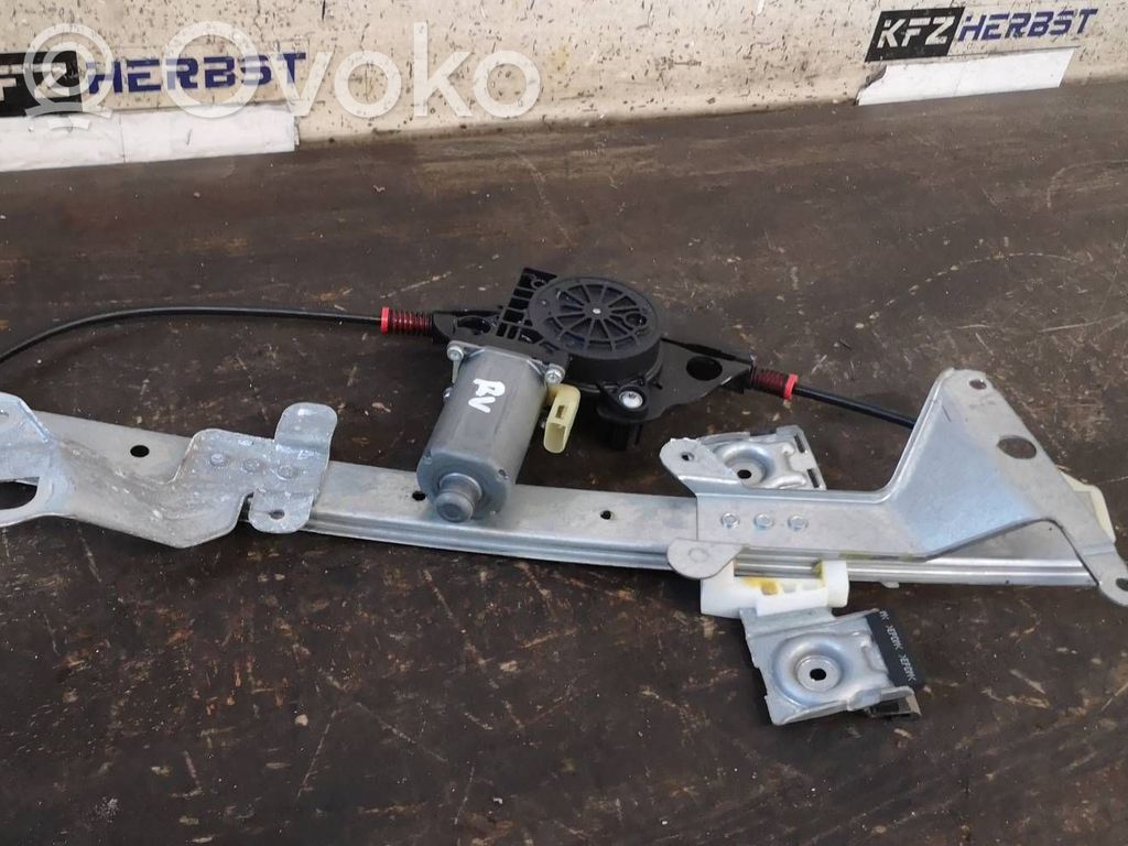 Ford Fiesta Mechanizm podnoszenia szyby przedniej bez silnika 