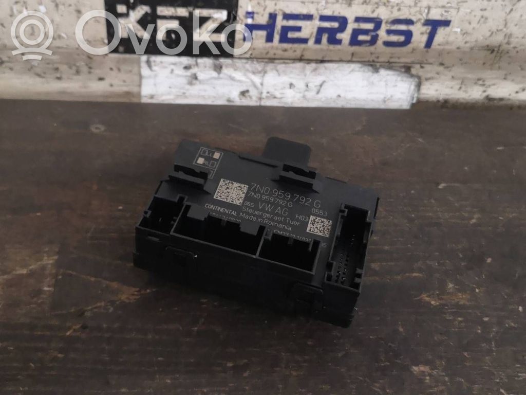 Other control units/modules   7N0959792G,7N0959792G