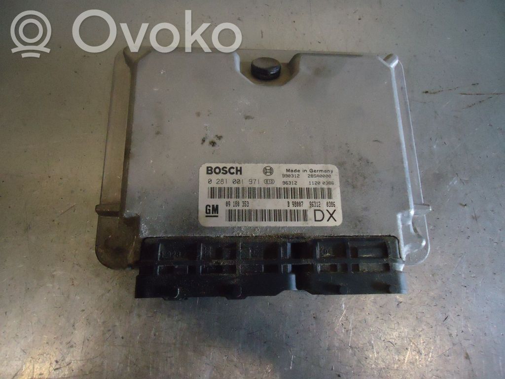 Opel Astra G Variklio valdymo blokas 