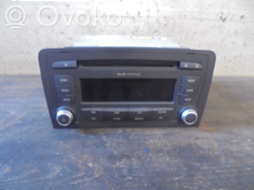 Audi A3 S3 8P Unità di navigazione lettore CD/DVD 