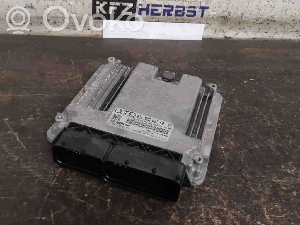 Audi A3 S3 8P Engine control unit/module 