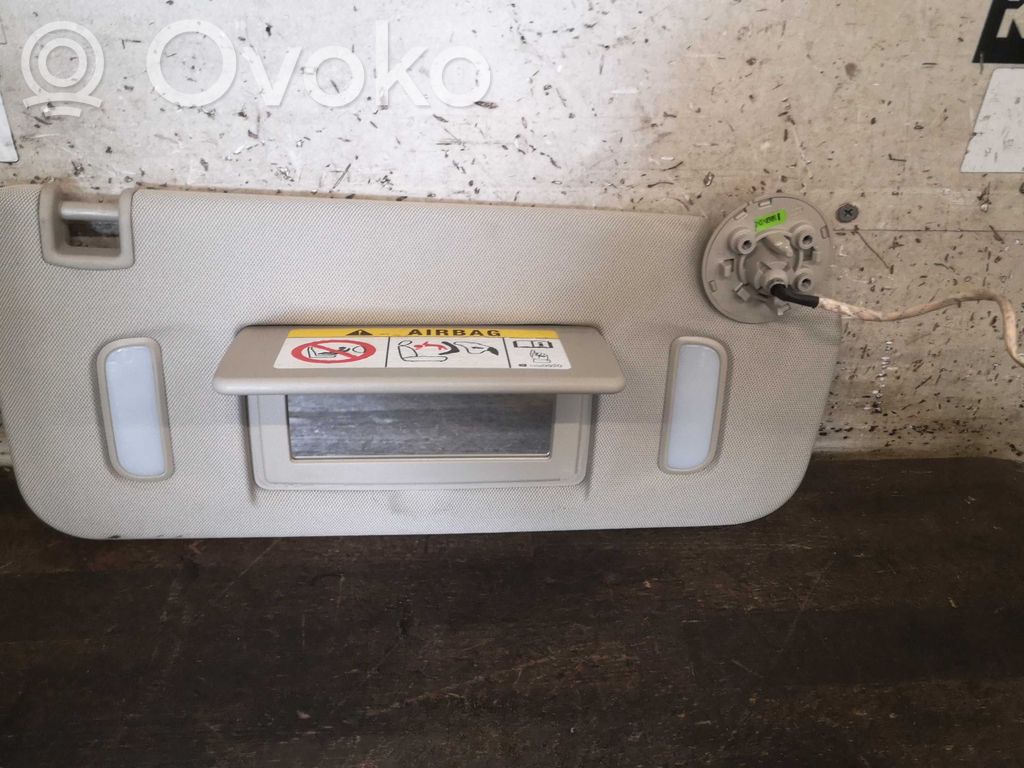 Opel Mokka Sun visor 