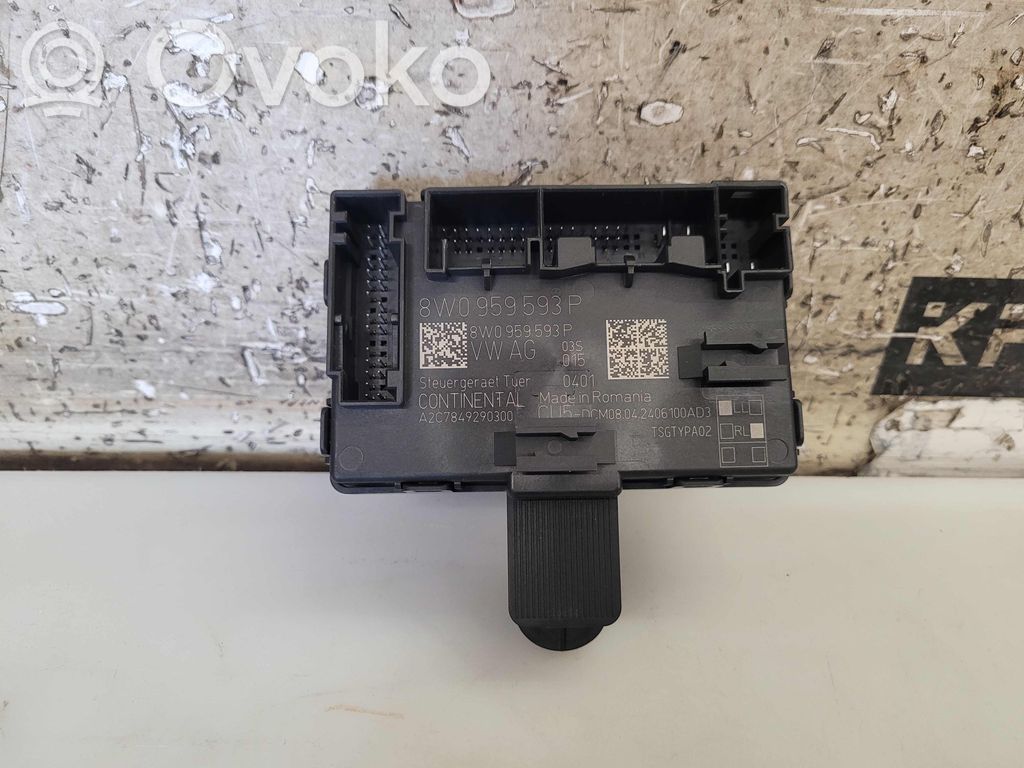 Audi A4 S4 B9 Otras unidades de control/módulos 