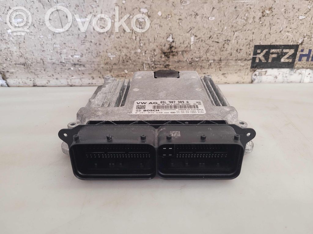 Unidad de control/módulo del motor   05L907309A,0281039640,0281039640,05L906027CJ,05L907309A,8WA