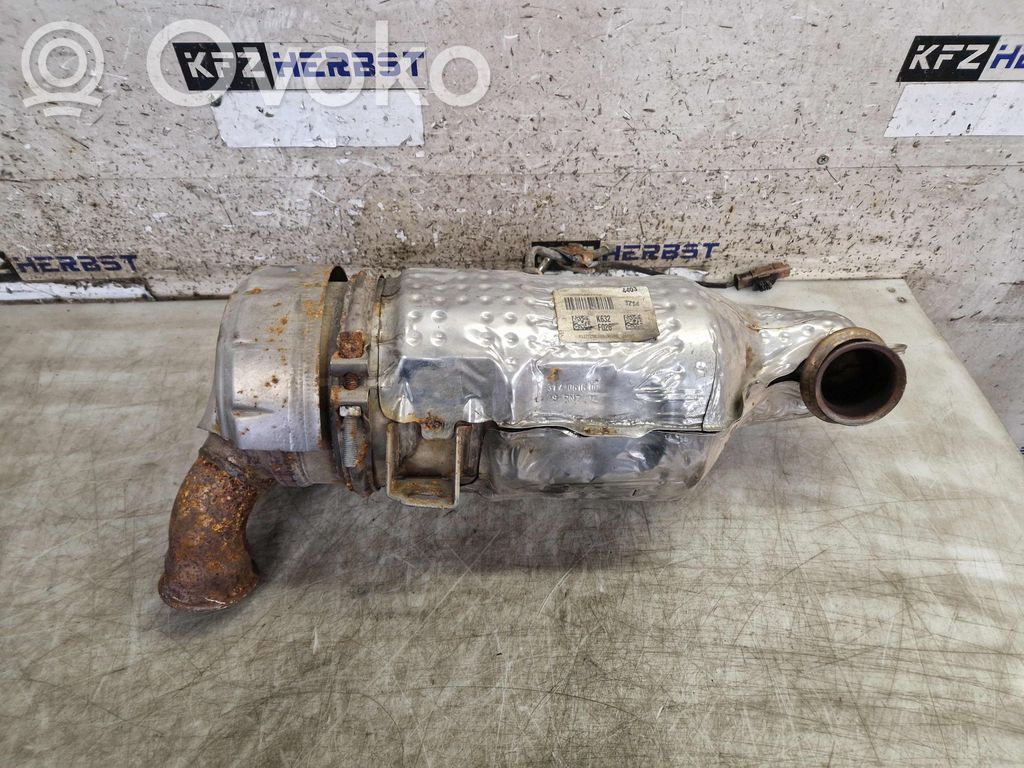 Peugeot 3008 I Catalyst/FAP/DPF particulate filter 