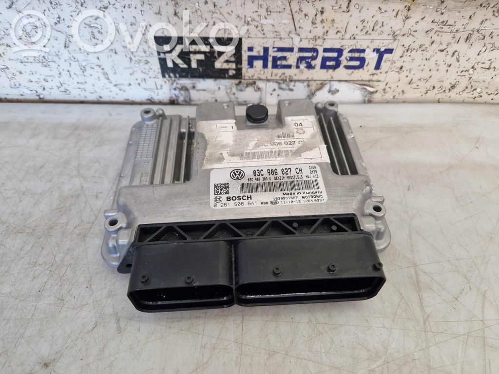 Engine control unit/module   03C906027CH,0261S06641,0261S06641,03C906027CH