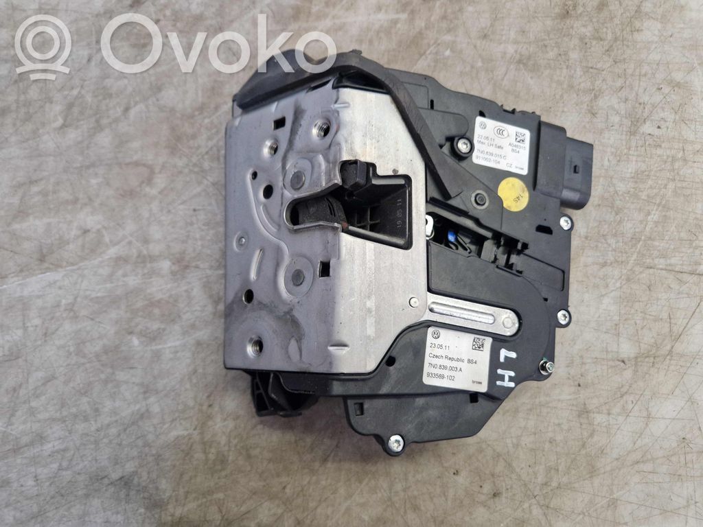 Volkswagen Sharan Zamek drzwi tylnych 