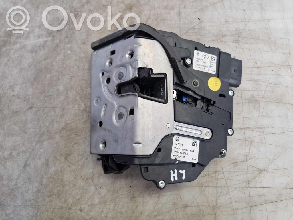 Volkswagen Sharan Zamek drzwi tylnych 