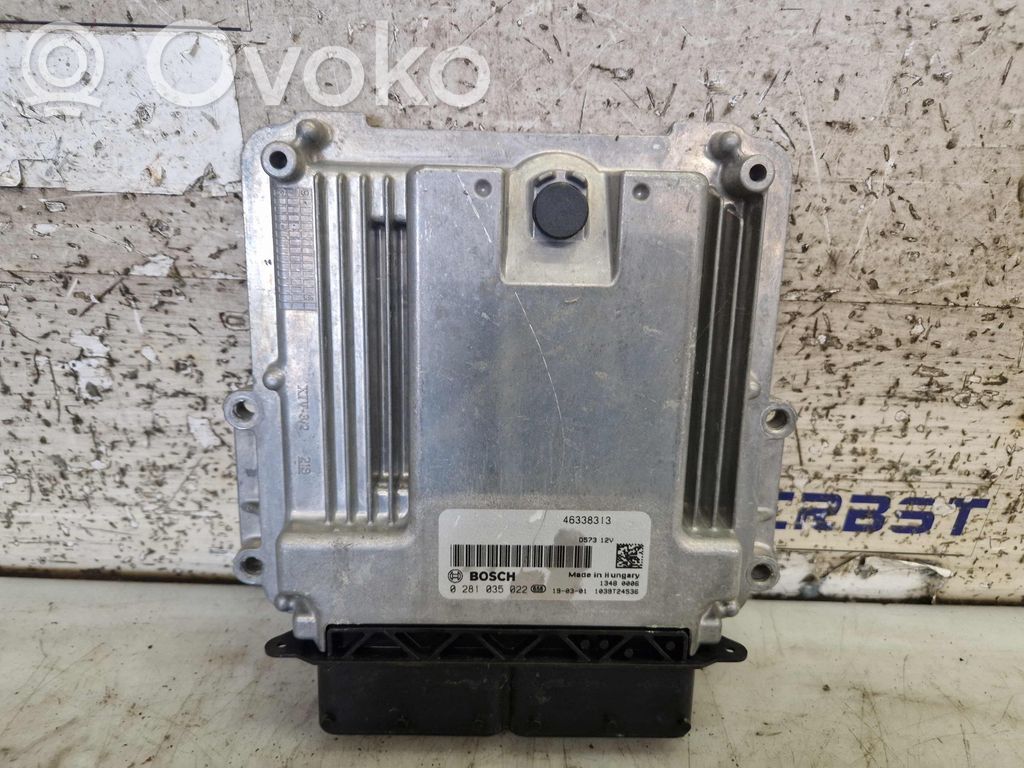 Fiat Tipo Engine control unit/module 