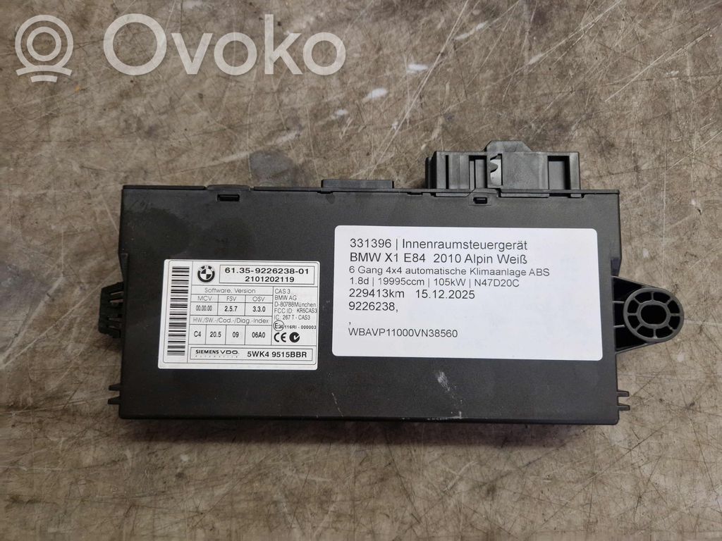 BMW X1 E84 Kiti valdymo blokai/ moduliai 