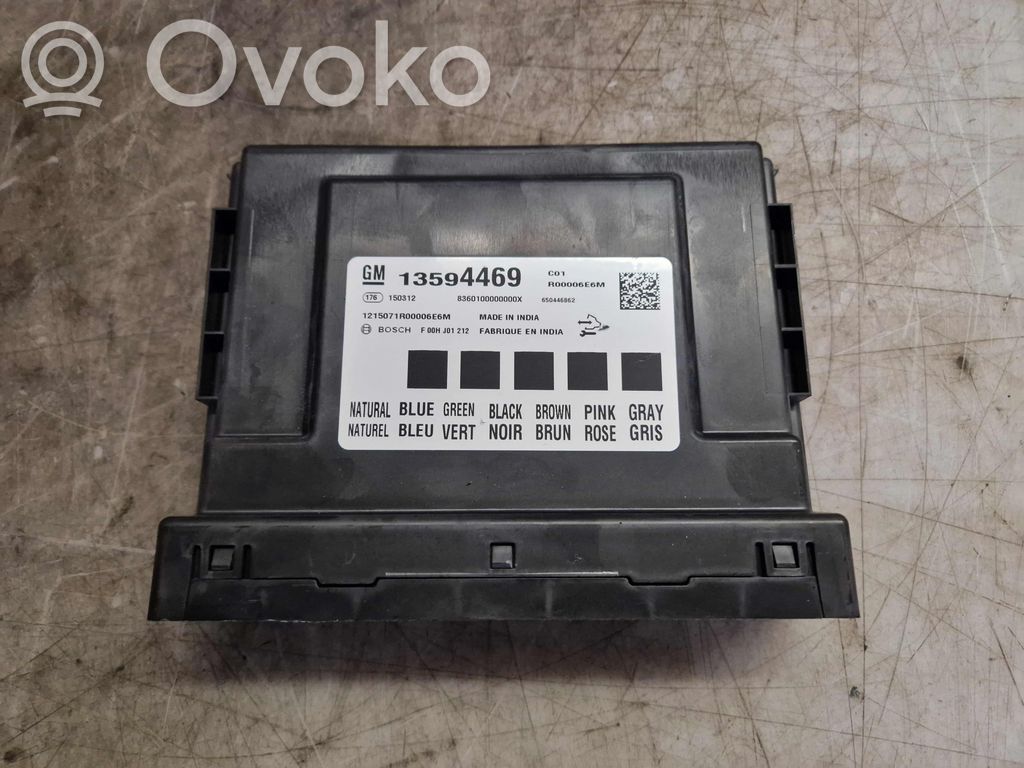 Autres unités de commande / modules   13594469,13591222,13591222,13594469,13594571