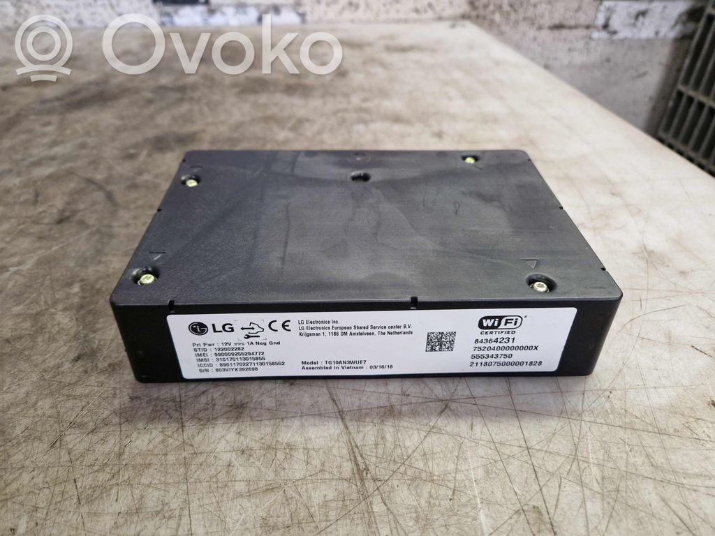 Opel Mokka X Other control units/modules 