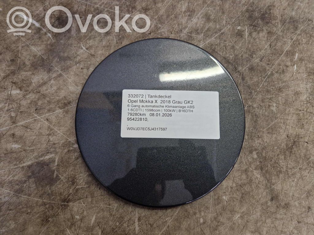 Opel Mokka X Tankdeckel Tankklappe 