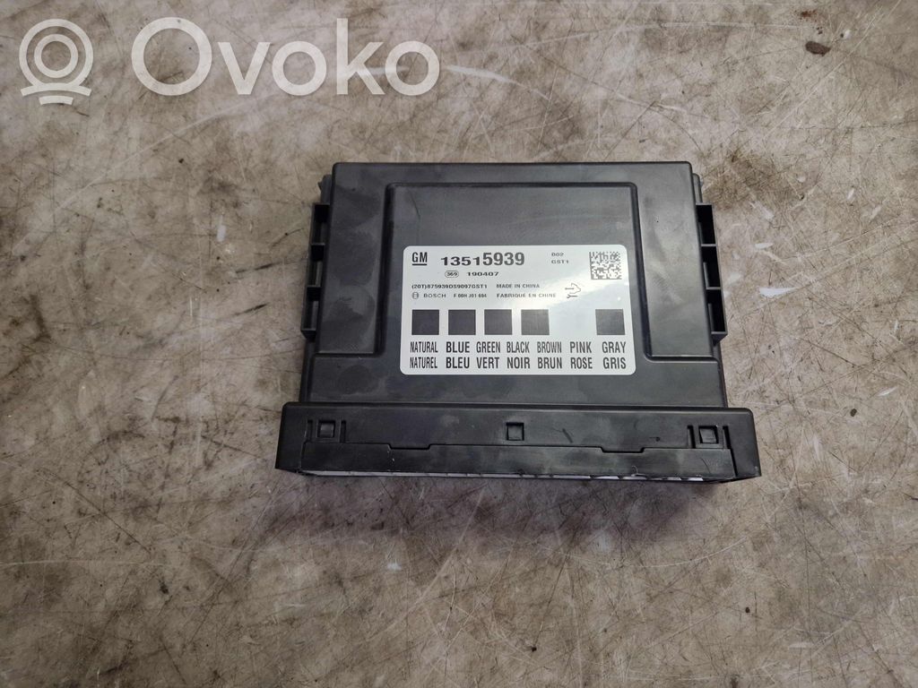 Other control units/modules   13515939,F00HJ01694,13515939,F00HJ01694