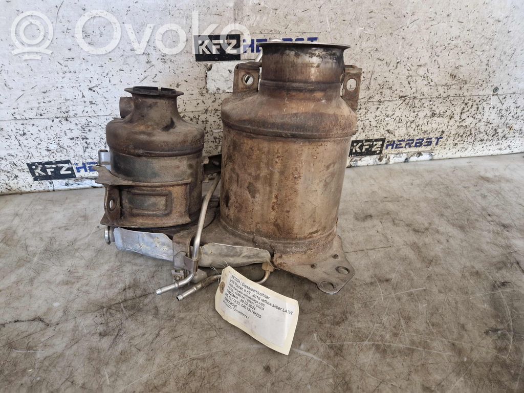 Volkswagen Cross Touran II Filtr cząstek stałych Katalizator / FAP / DPF 