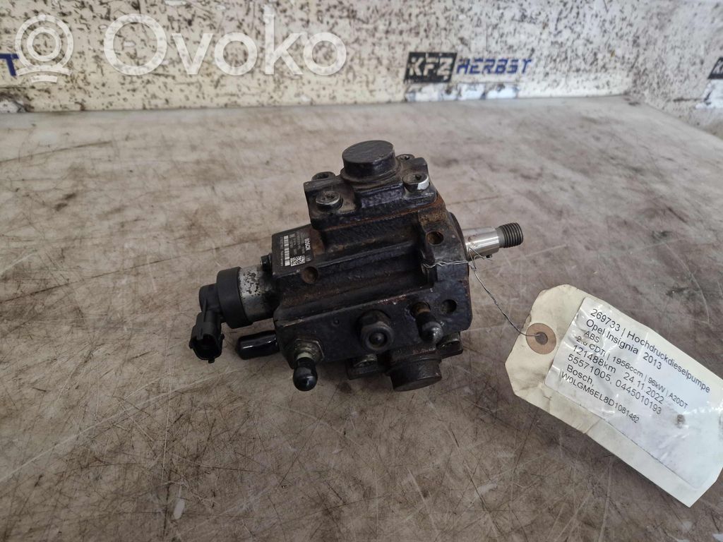 Opel Insignia A Pompă injecție de înaltă presiune 
