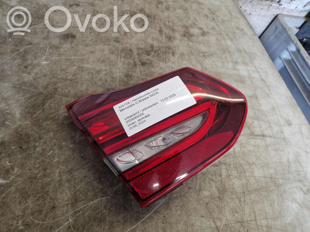 Mercedes-Benz C W205 Luci posteriori 