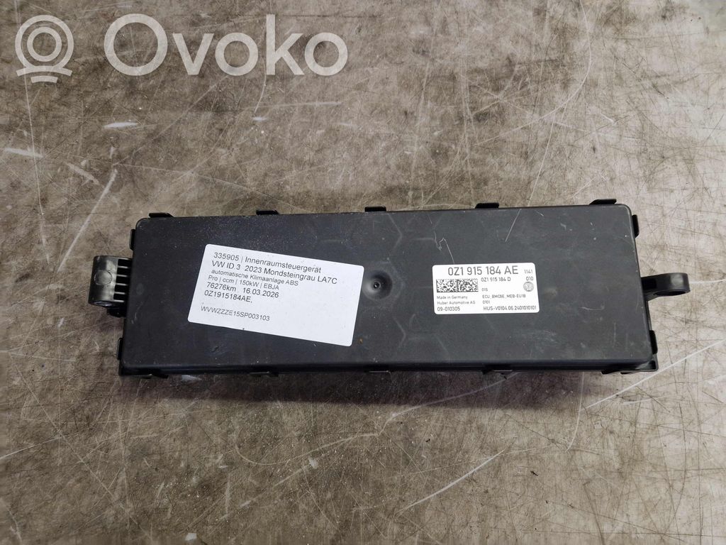 Volkswagen ID.3 Other control units/modules 