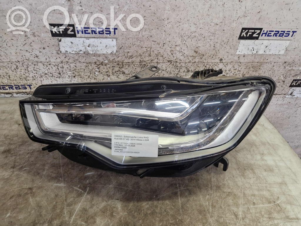 Audi A6 S6 C7 4G Scheinwerfer 