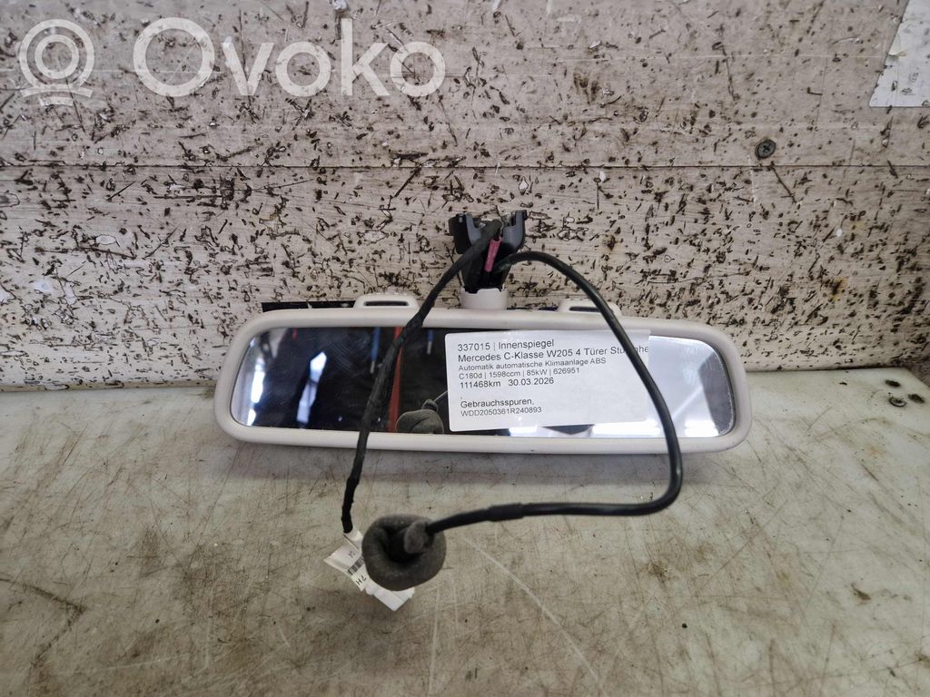 Mercedes-Benz C W205 Espejo retrovisor (interior) 