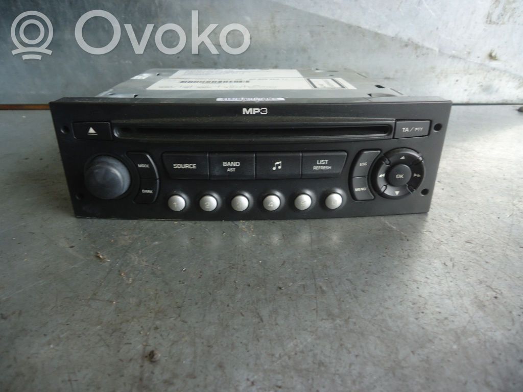 Citroen C4 I Stacja multimedialna GPS / CD / DVD 