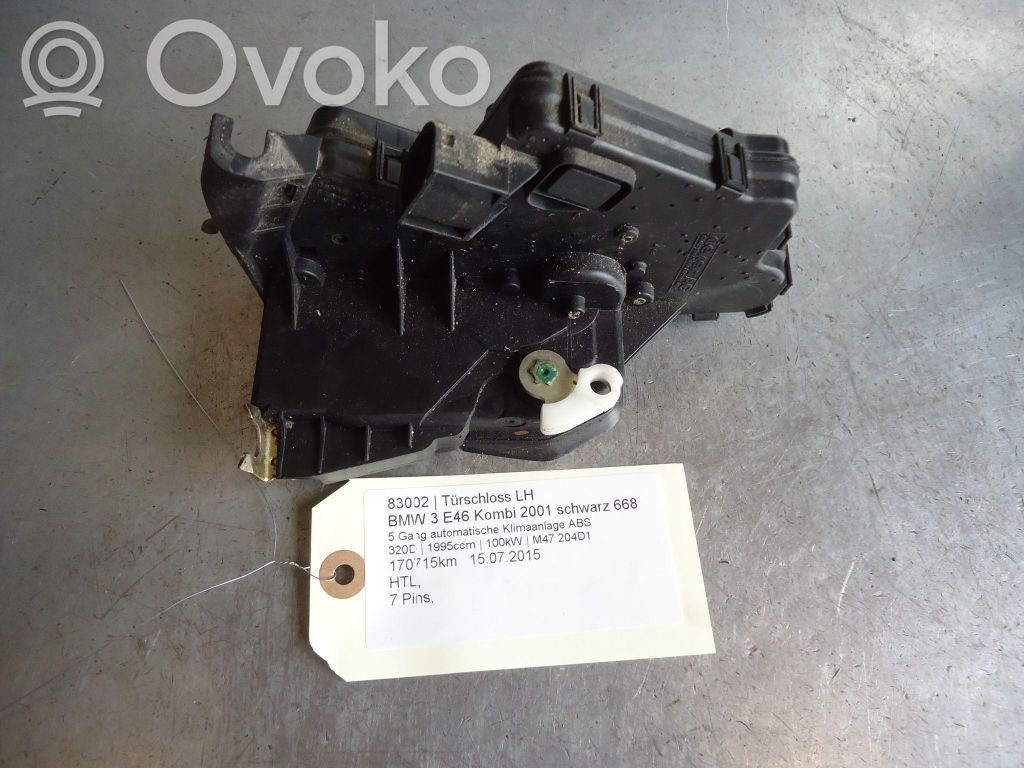 BMW 7 F01 F02 F03 F04 Aizmugurē slēdzene 