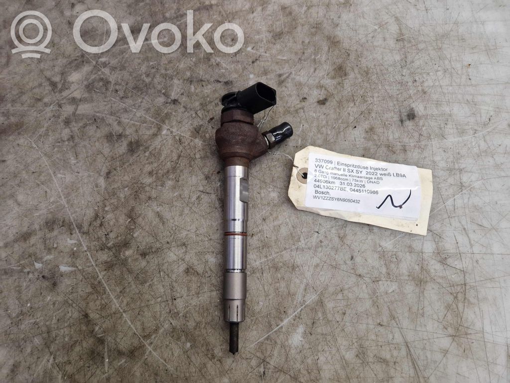 Volkswagen Crafter Inyector de combustible 