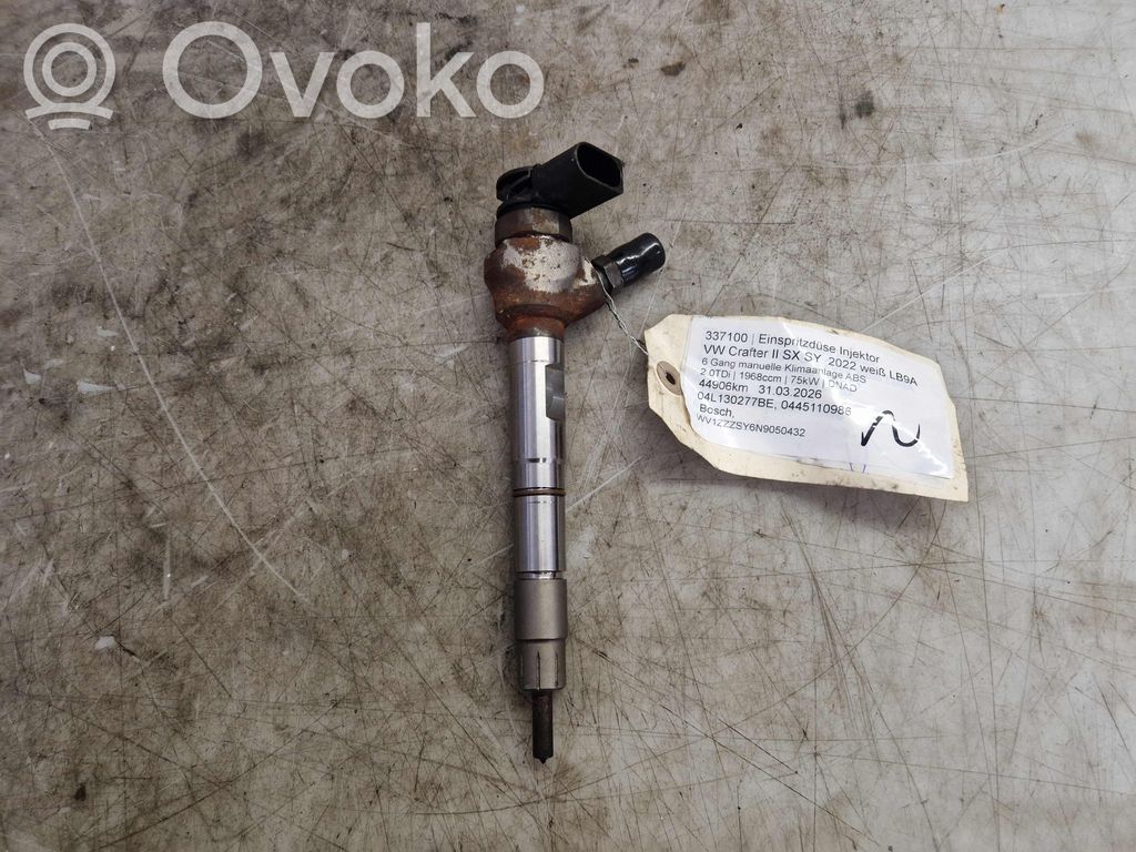 Inyector de combustible   04L130277BE,0445110986,0445110986,04L130277BE,04L130277BH