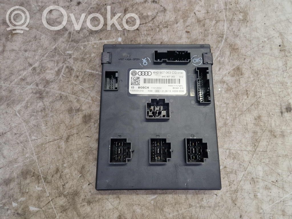 Autres unités de commande / modules   4H0907063CG,Z00,4H0907063CG,Z00