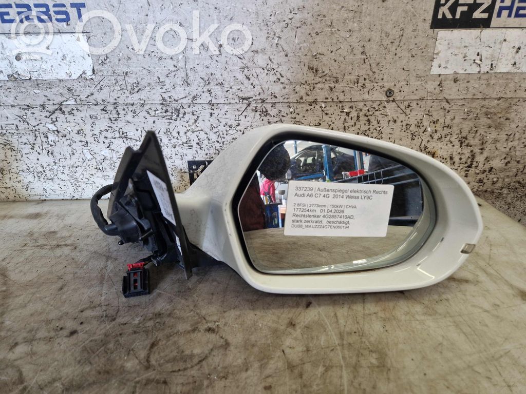 Audi A6 S6 C7 4G Spogulis (elektriski vadāms) 