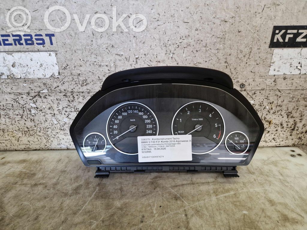 Licznik / Prędkościomierz   9232895,5A03A09,5A03A09,9232895