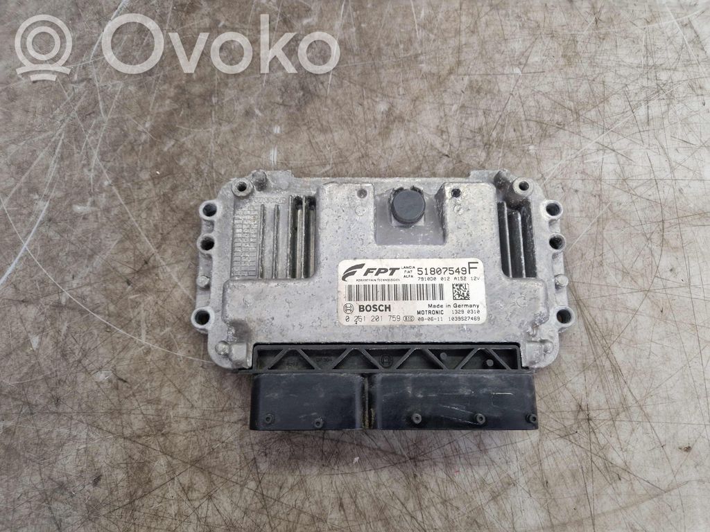Fiat 500 Engine control unit/module 