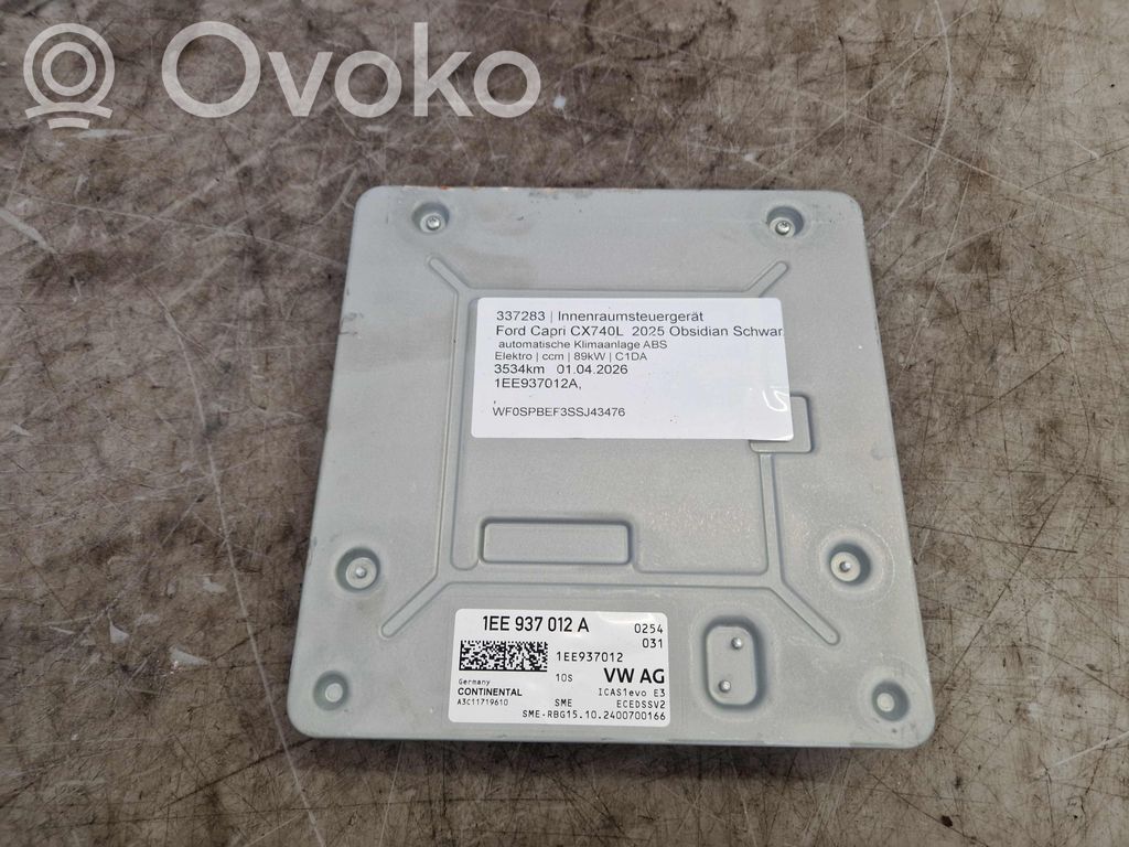 Other control units/modules   1EE937012A,1EE937012A