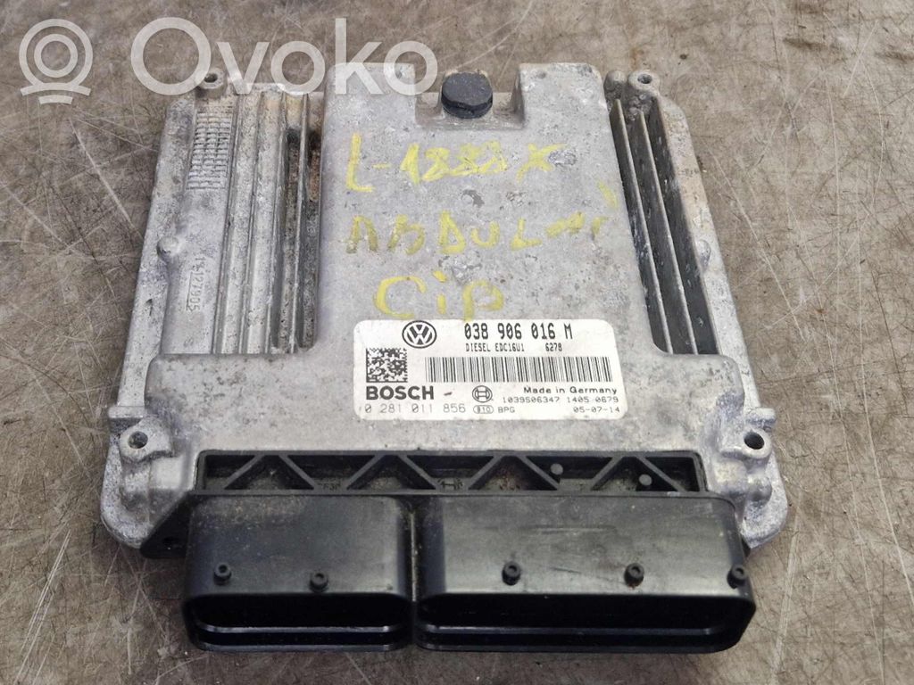 Volkswagen Transporter - Caravelle T5 Engine control unit/module 