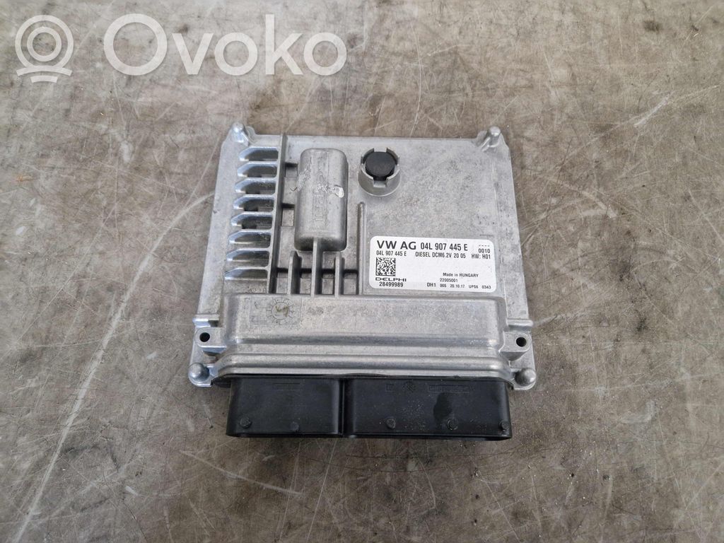 Engine control unit/module   04L907445E,04L906056GS,04L906056GS,04L907445E,8V0