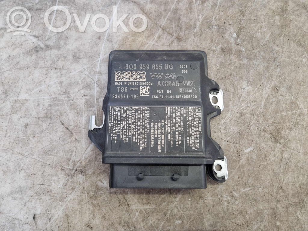 Unidad de control/módulo del Airbag   3Q0959655BG,3Q0959655BG